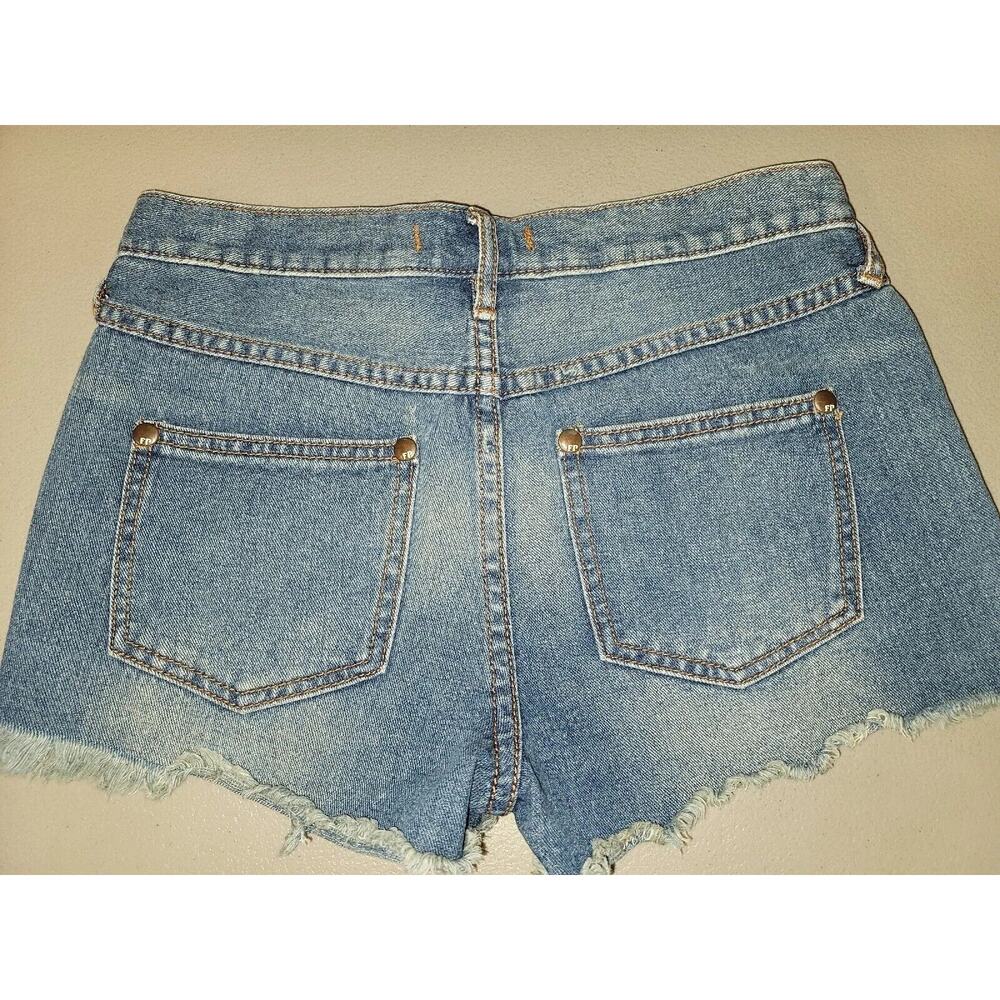 Free People Jean Shorts 25 Aztec MiNT - Picture 4 of 5